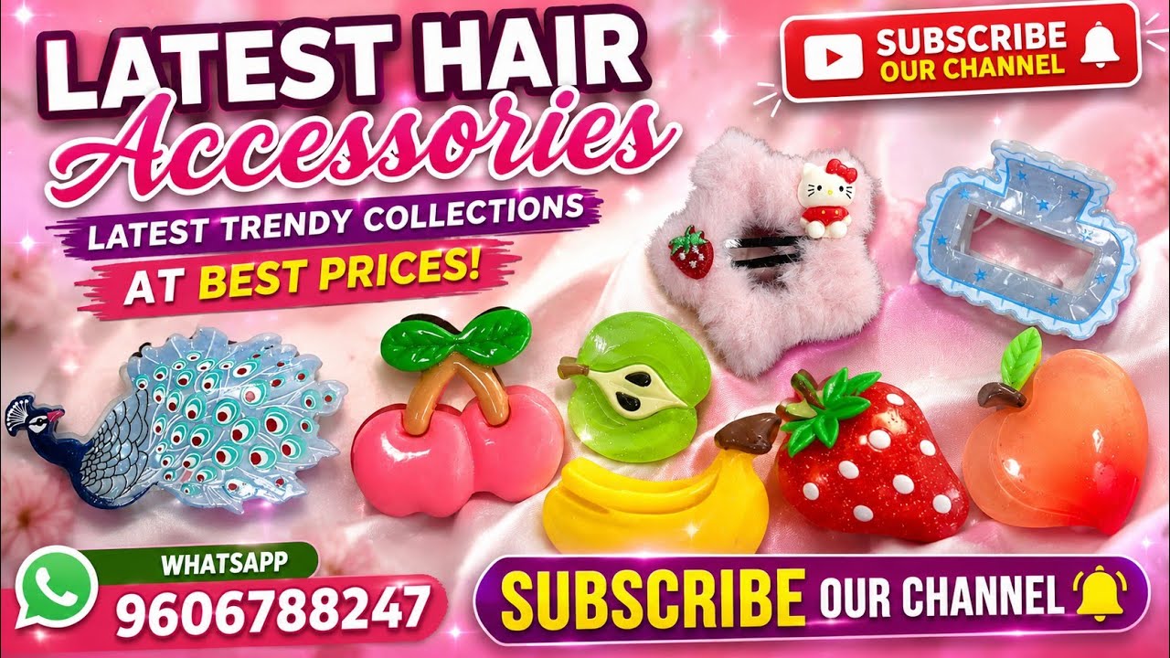 🌸 Viral Hair Accessories Collection 2026 | Cute & Trendy Clips