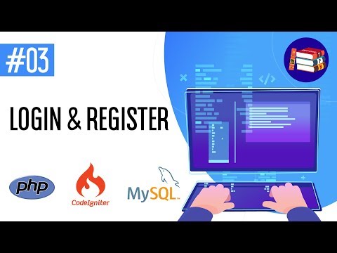 #03. Login si Register - Website in CodeIgniter