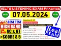 Ielts listening practice test 2024 with answers  07052024