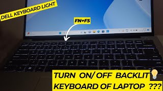 how to turn on your dell laptop's backlight keyboard in under 2 minutes