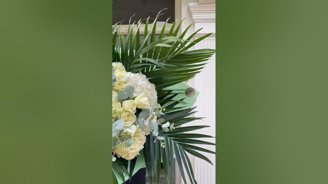 MASSIVE bouquet of white flowers for you