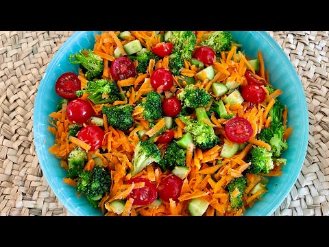 Best broccoli salad/the perfect party broccoli salad recipe/dillsauce recipe￼🥦🍅🥒🥕