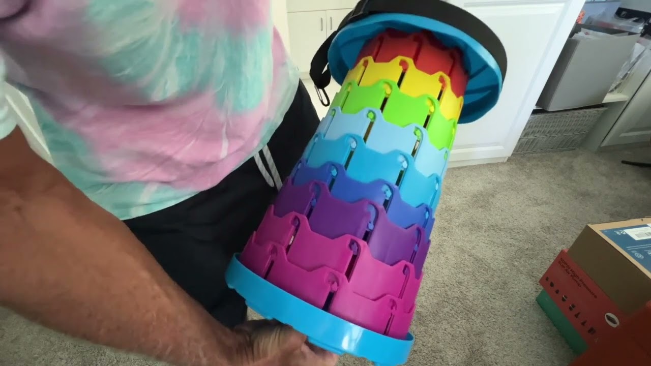 スツール Rainbow Amazon.com: Jihong Upgrade 4.0 Portable Retractable Folding Stool