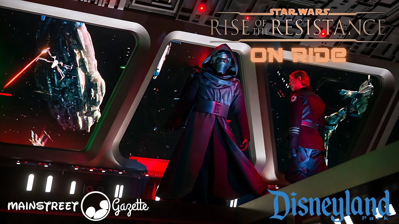 RISE OF THE RESISTANCE - Anaheim - On Ride