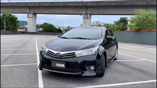 正2014年Toyota Corolla Altis 1.8 Z版黑色實車實價保證實車實 ... 