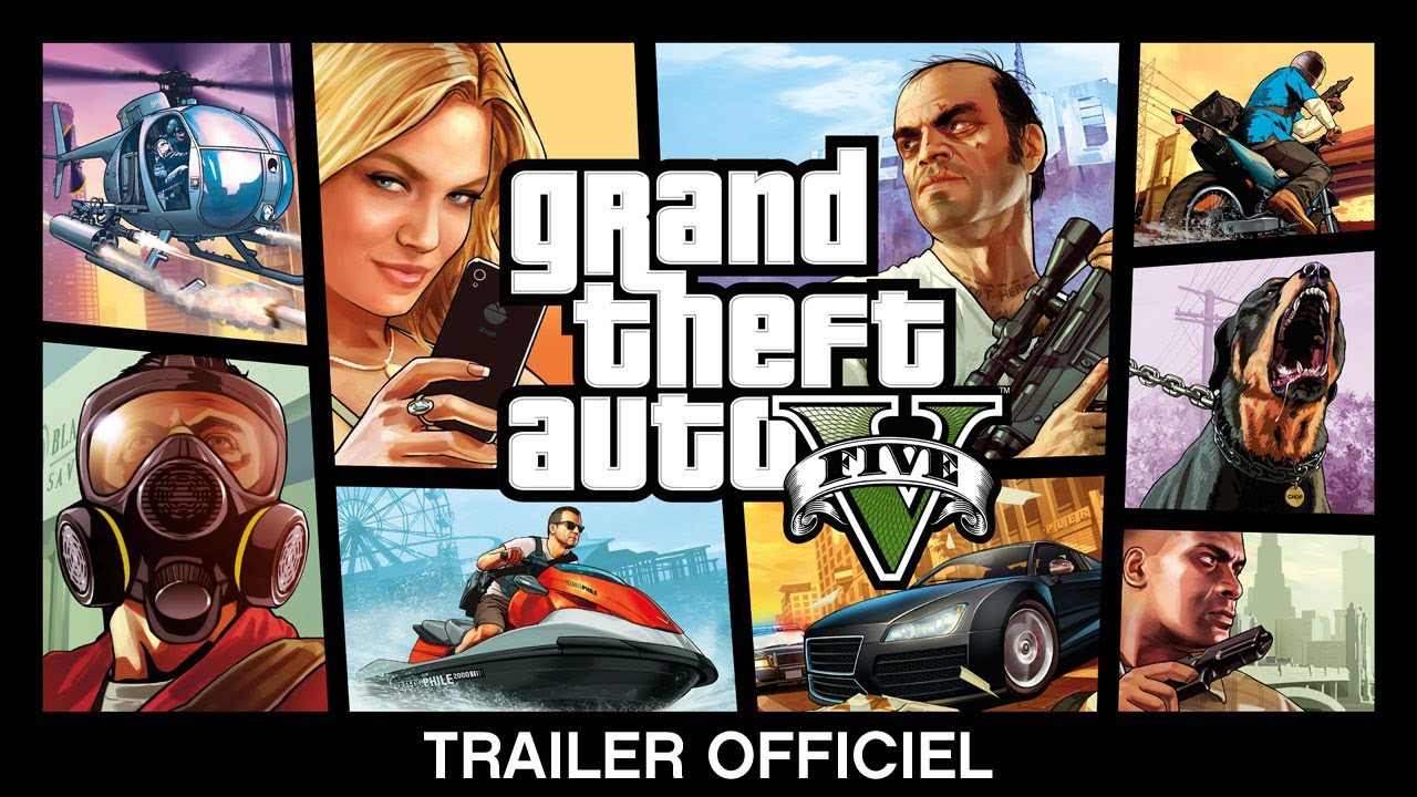 Grand Theft Auto V  Trailer Officiel