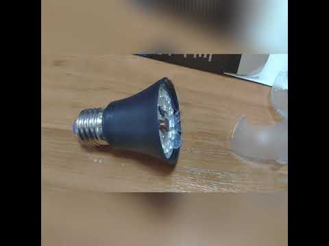 Ультрафиолетовая лампа Uniel LED-A60-9W/UVAD/E27/FR PLZ07BK
