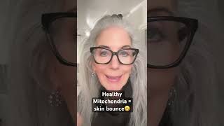 NAD+ boosters give skin bounce & glow because it fuels the cells- (mitochondria). #over40skincare