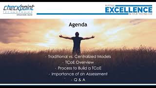 Putting Excellence In Your Testing CoE! Putting Excellence In Your Testing CoE!