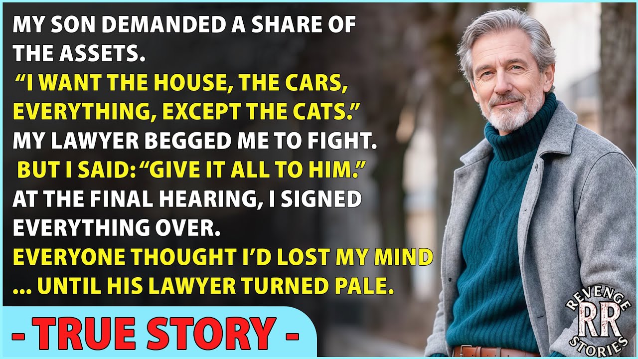 My Son Took Everything After My Wife’s Funeral — He Had No Idea What He Was Really Taking And…