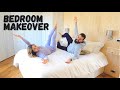 DIY COTTAGE BEDROOM MAKEOVER ON A BUDGET! WOOD PANELLING / BED WITH STORAGE /FLOATING NIGHTSTANDS