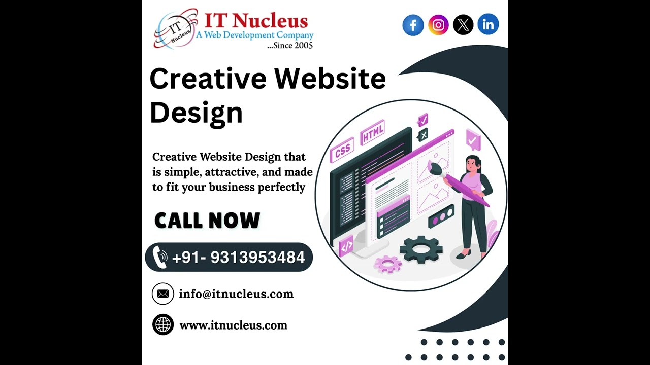 Creative Website Design 🧑‍💻🌐