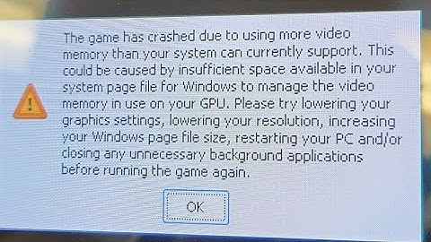 Fix Spider Man 2 crashing due to using more video memory than your system can currently support
