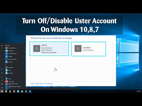 Video: How To Disable A Guest Account