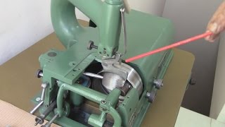 Parts of a Fortuna Skiving Machine - Part 1  Leather upholstery