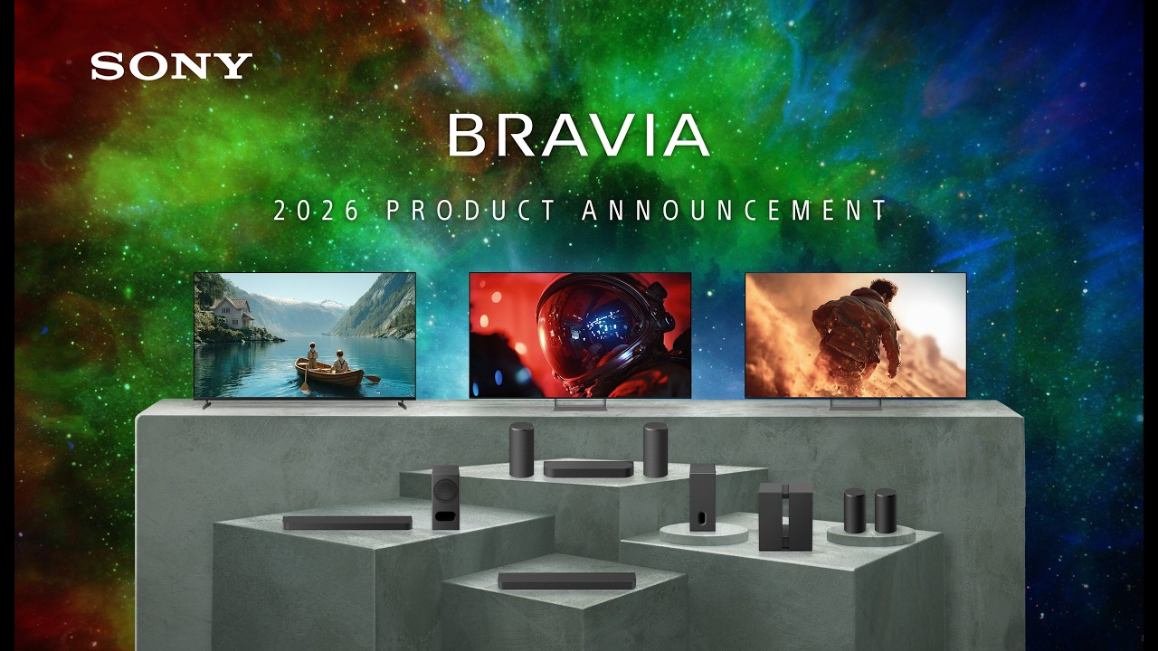 ソニー、最新テレビ True RGB ブラビア新製品を2026年5月28日(木)午前1