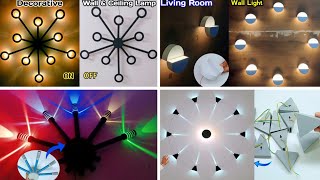 Top 4 Amazing Wall Light Decoration Ideas Creative-Best Ideas Modern & Unique Wall Lamp 2023