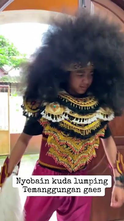 mas boy nyobain kuda lumping apakah cocok