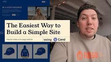 The easiest way to build a simple website in 2025 (Carrd walkthrough)