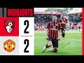 Controversial penalty decisions in draw against man united  afc bournemouth 22 manchester united