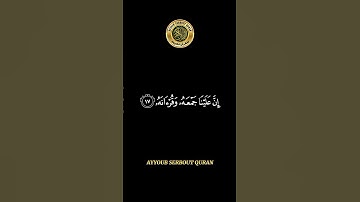 سورة القيامة الآية 13-19 تلاوة الشيخ سعود ال جمعه