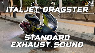 Italjet Dragster 200 Standard Exhaust Sound [4K]