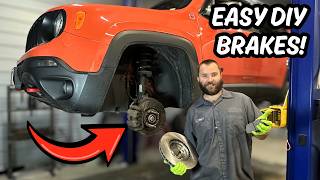 Jeep Renegade Front Brakes : Pads & Rotors