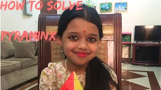 HOW TO SOLVE#PYRAMINX#EASY METHOD#RUBIK’S PYRAMID CUBE PUZZLE#NIVEDITA#QATAR