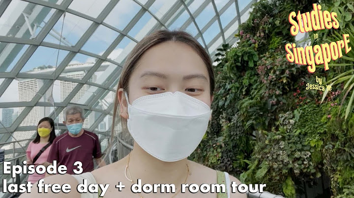 gardens by the bay + dorm move-in (NUS)