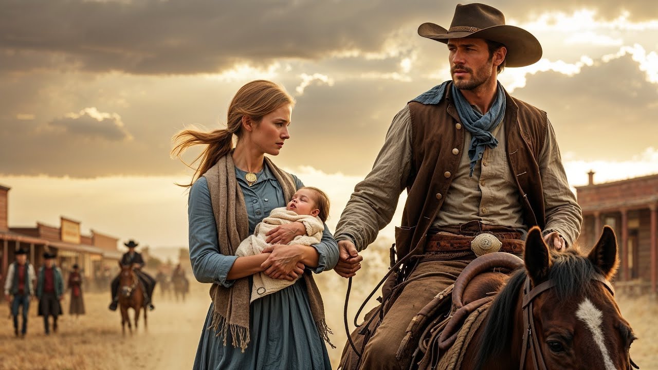 She Was Banished With Her Baby, The Cowboy Took Them Both Into His Saddle