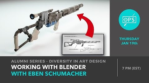 From 2D to 3D: Working with Blender for Concept Artists - Live Workshop with Eben Schumacher