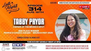 Tabby Pryor of The Brunch Spot | Late Nights With All Access Ep. 314 LIVE