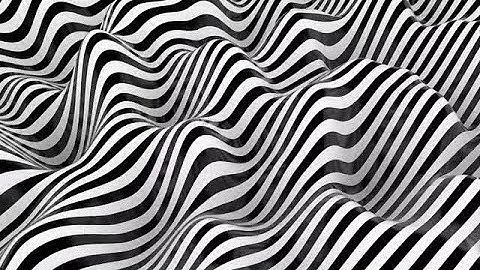 Zebra Wavy Background Stock Motion Graphics