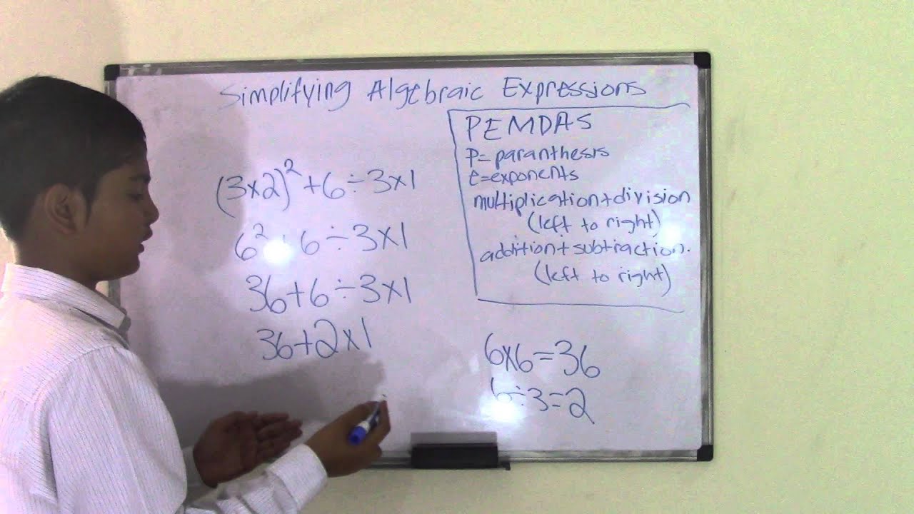 27th Grade Math Simplifying Algebraic Expression