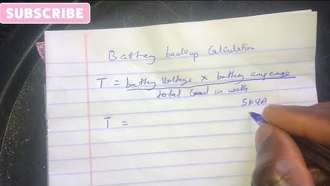 How to calculate battery backup time 48v200ah and 12v100ah