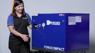 Ceccato Fonocompact Pro 270 F3Sm Silent & Efficient Air Compressor