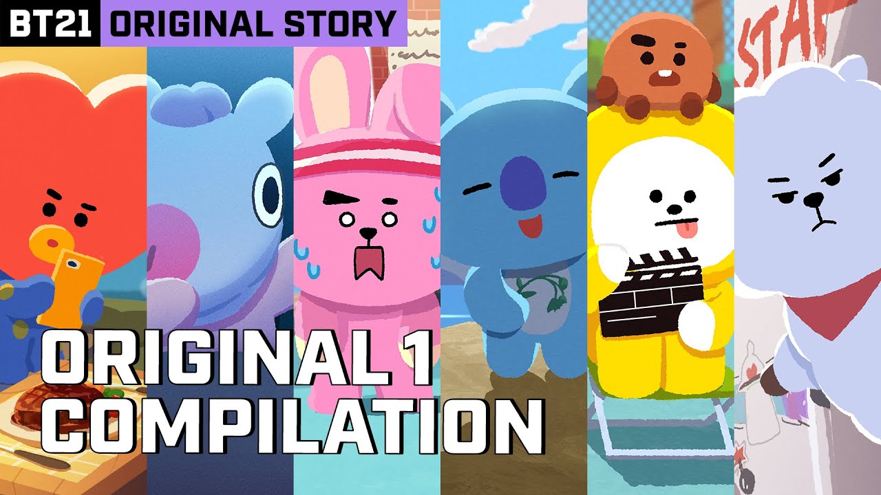 BT21 ORIGINAL STORY - SEASON 1 COMPILATION 