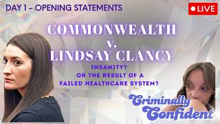 Lindsay Clancy Trial LIVE | Day 1 and 2 | Opening Statements & Courtroom Coverage 📱