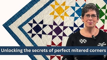 🧵 Quilt Border Tutorial: Attach Multiple Borders with Miter Corners | How-To