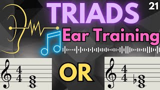 Triads/Chords - Hands-Free Ear Training 21