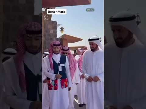 زيارة معالي وزير الحج والعمرة د توفيق الربيعة لبئر غرس حد المشاريع المجتمعية لشركة بنش مارك