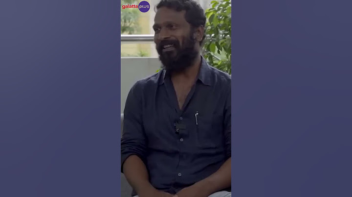 "I'll ask my daughter to be transparent when it comes to her life" - #vetrimaaran #viduthalaipart1