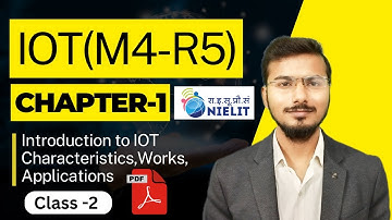 O-Level M4 R5 | Chapter-1 Introduction to IOT | Lecture 2 | IoT Course Free Pdf Notes | Computer G