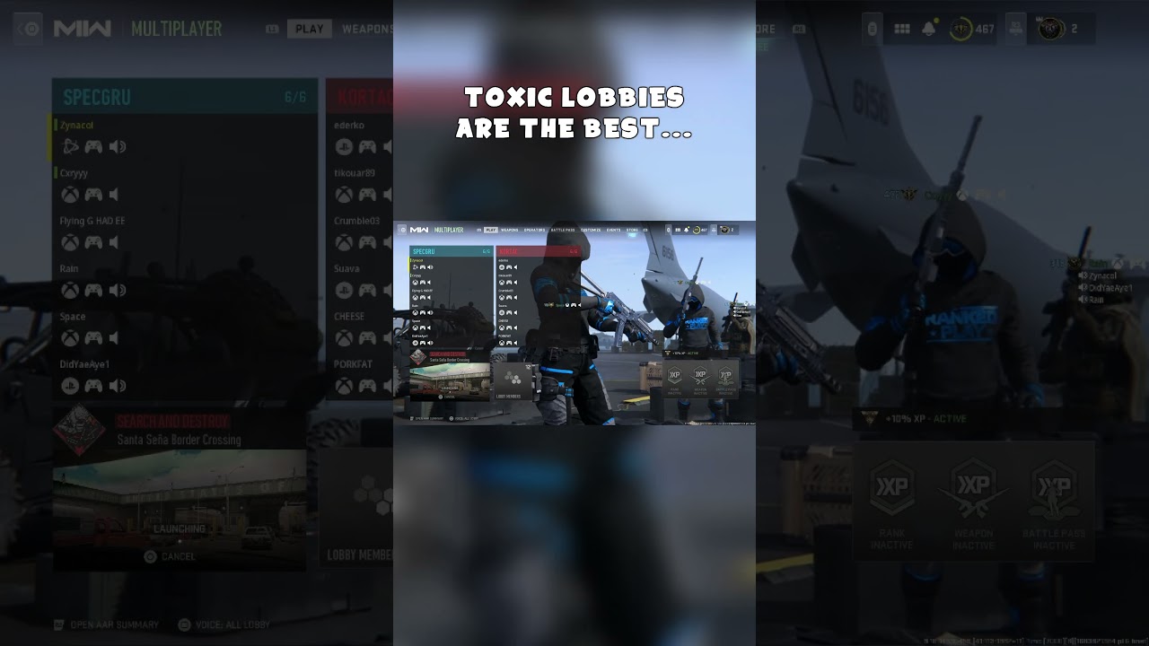Toxic MW2 lobbies are the best... 