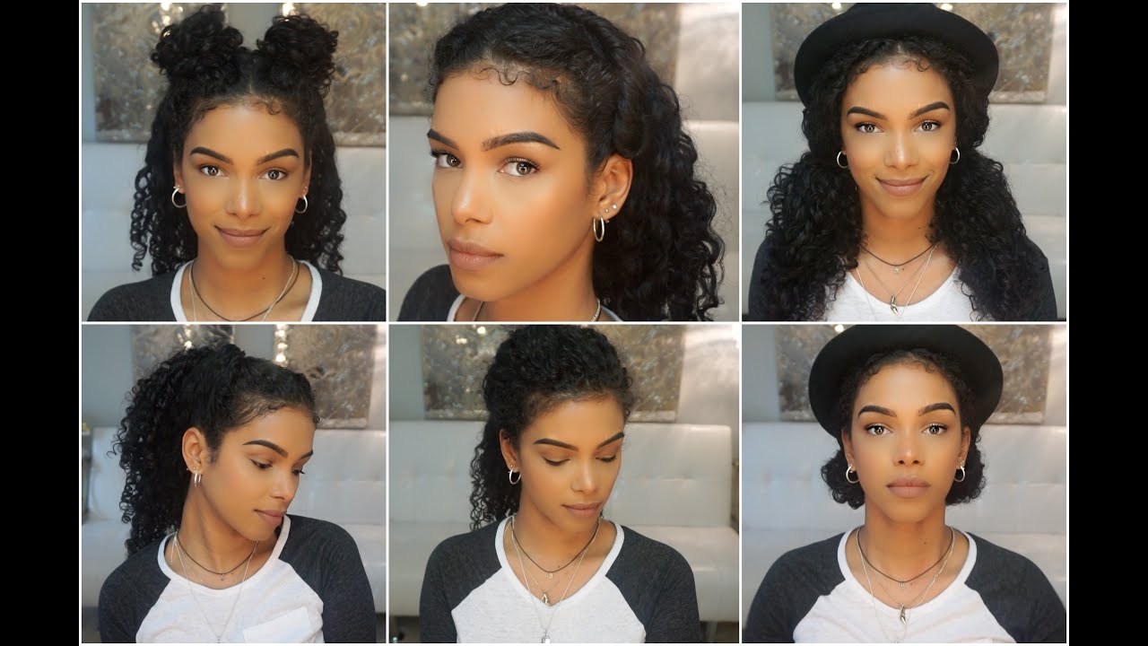 Easy Everyday Hairstyles On Natural Hair Vol. 3 - YouTube