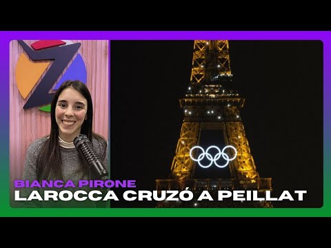 LAROCCA CRUZÓ A PEILLAT | JUEGOS OLÍMPICOS PARIS 2024