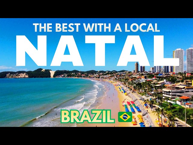 Travel vlog - First Time in Natal Brazil? Watch This! BEST Food & Places to Visit like a Local