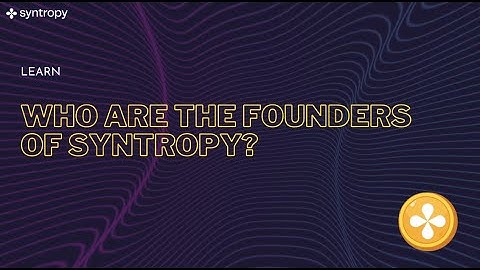 Unveiling the Genius Behind Syntropy: The Visionary Founder