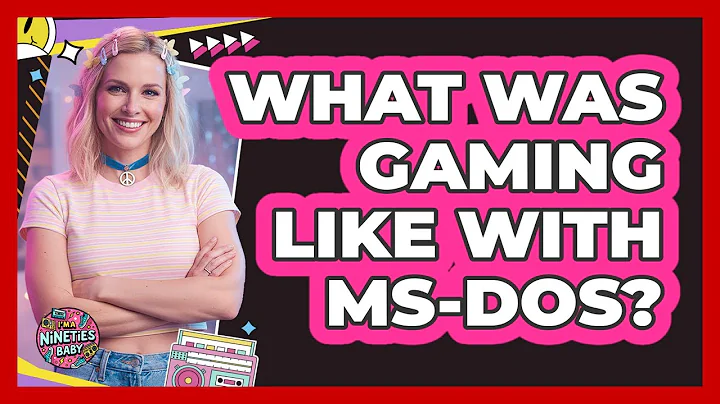 What Was Gaming Like With MS-DOS?