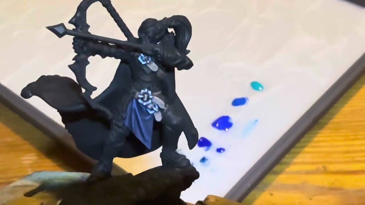 Started on the loincloth.